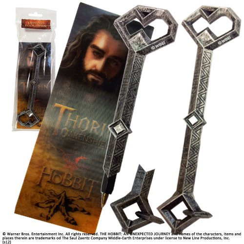 The Noble Collection El Señor de los Anillos: Pluma y Marcador Clave de Thorin