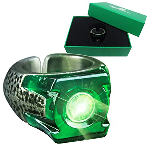 The Noble Collection Green Lantern Light-Up Ring () Accesorio de Vestuario