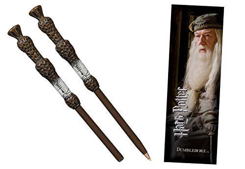 The Noble Collection Harry Potter: bolígrafo Dumbledore y Conjunto de marcadores.