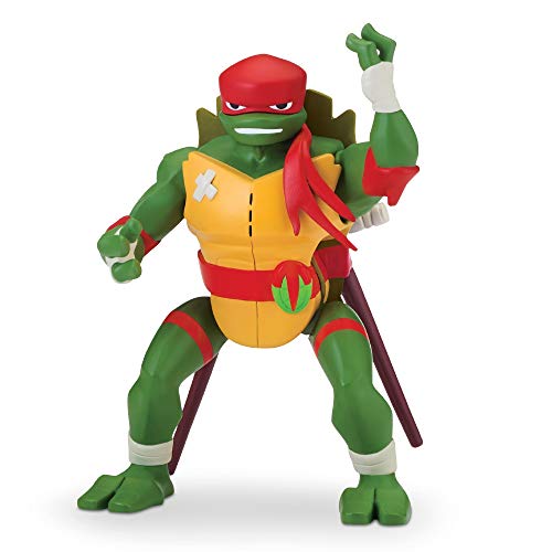 The Rise of The Teenage Mutant Ninja Turtles - Figuras de acción de Ataque Ninja de Lujo - Raph Cartwheel Attack