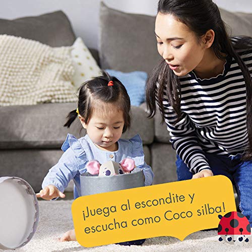 Tiny Love Wonder Buddy Coco la Ratona, Juguete de aprendizaje para bebés de 1 año, a partir de 12 meses, 3333150451