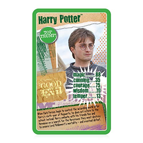 Top Trumps Harry Potter y las reliquias de la muerte Parte 1 Juego de cartas