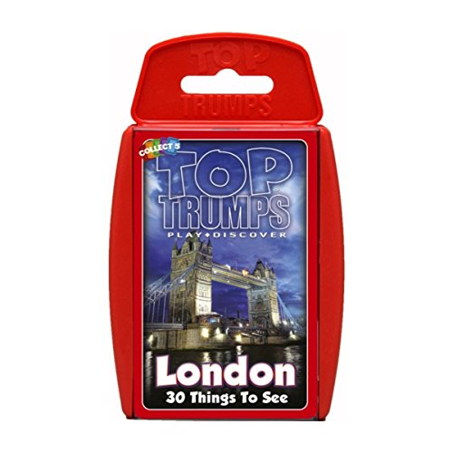 Top Trumps - Juego de Cartas con Las 30 Principales Lugares Que Ver en Londres.