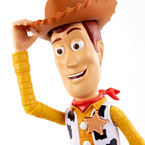 Toy Story- Disney Muñeco Woody Parlanchín, Multicolor (Mattel GPJ28)