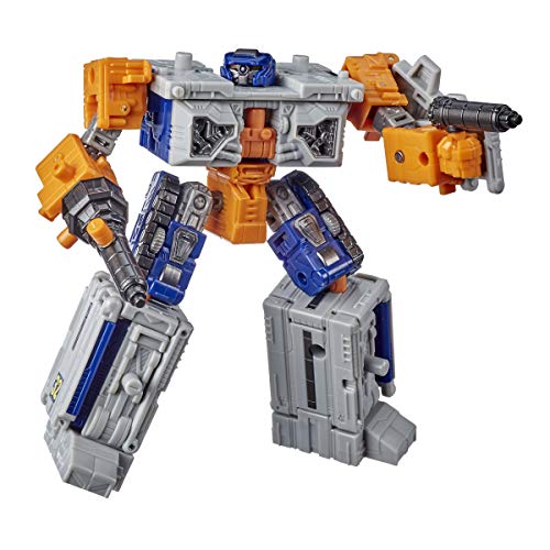 Transformers Toys Generations War for Cybertron: Earthrise Deluxe WFC-E18 Airwave Modulator Figure - Niños de 8 años y más, 5.5 Pulgadas