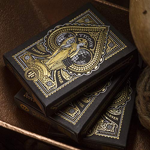 Tycoon Playing Cards (Negro)