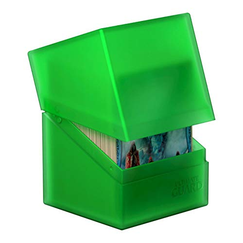 Ultimate Guard ugd010694 – Boulder Deck Case, 100 Plus, tamaño estándar, Verde Esmeralda