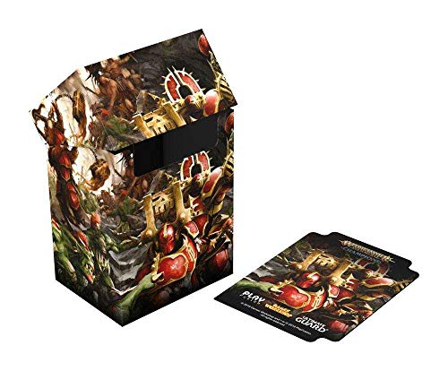 Ultimate Guard Warhammer Age of Sigmar: Champions Basic Deck Case 80+ Standard Size Chaos vs. D