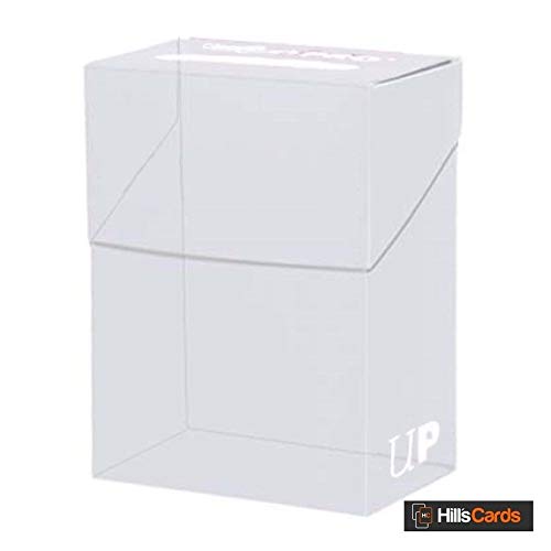 Ultra Pro Solid Deck Box 81454 - Caja para Tarjetas Coleccionables, Transparente