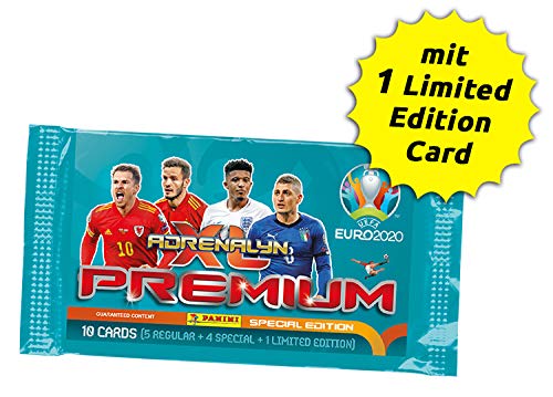 Unbekannt Inconocido Adrenalyn XL Panini UEFA Euro 2020 – 1 x Premium Booster Incluye 1 x Limited Edition Card