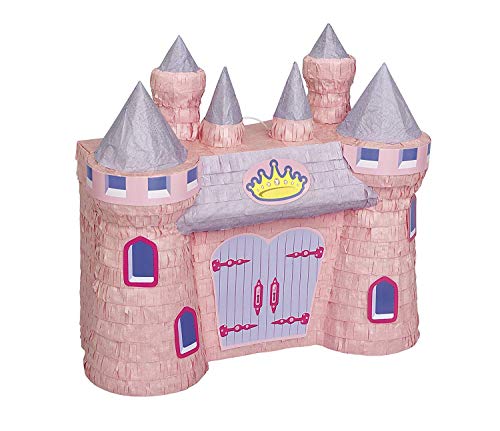 Unique Party 66266 - Piñata Castillo de Princesa Rosa