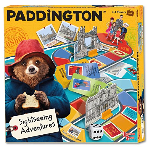 University Games Paddington Bear Movie Juego de Mesa de Aventuras turísticas Juego de Mesa para niños de 5 años más