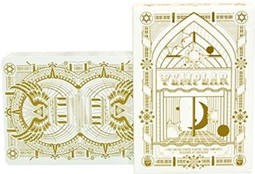 US Playing Card Co. - Baraja templar dorado edición limitada