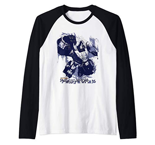 US Transformers Fall Of Cybertron Optimus Prime Paint 01 Camiseta Manga Raglan