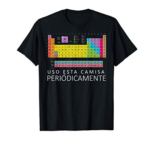 Uso Esta Camisa Periódicamente - broma divertida de química Camiseta