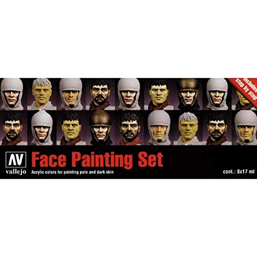 Vallejo Color Set - Set de pintura acrílica (8 unidades), multicolor