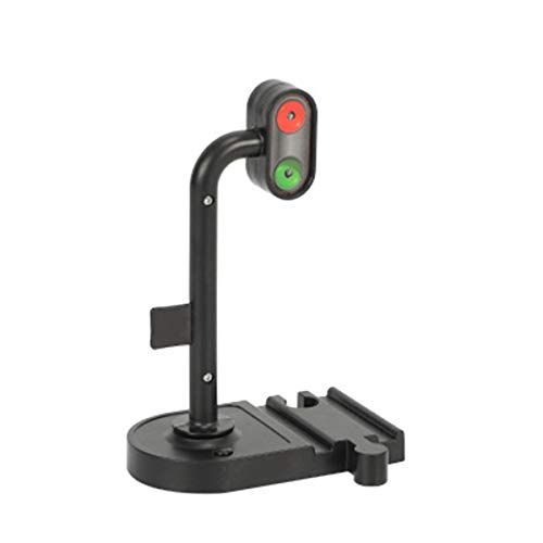 VIVIANU - Riel de señalización para luces de señalización de pista de madera, accesorios magnéticos para tren