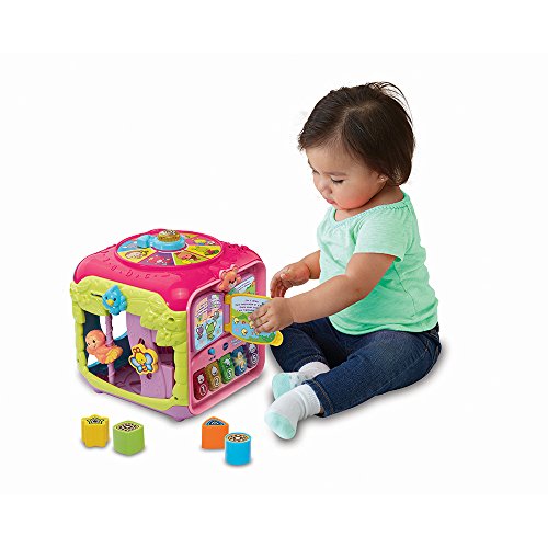 Vtech 183455 – Juguete super cubo de descubrimiento, rosa , color, modelo surtido