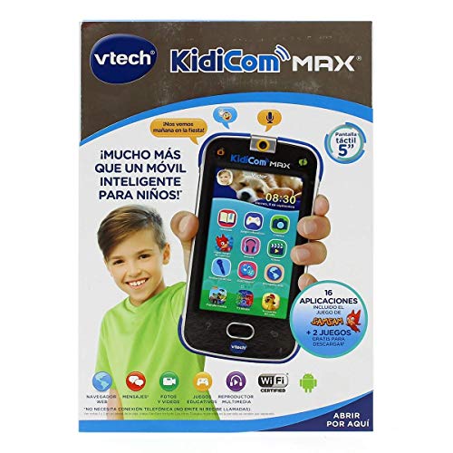 VTech Dispositivo multifunción Kidicom MAX, Color Azul (3480-169522)