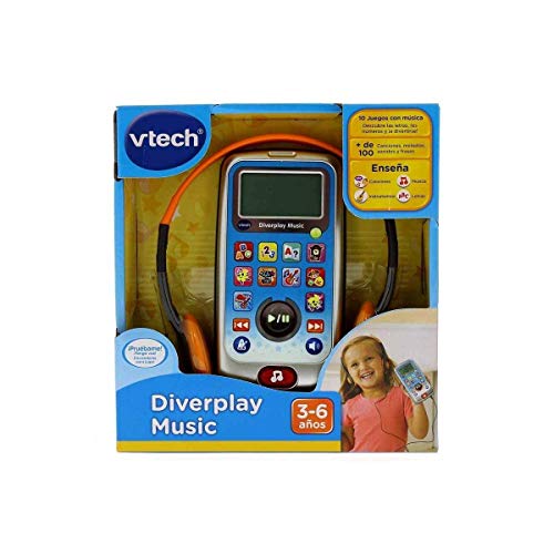 VTech- Diverplay Reprodutor infantil de música. (3480-196222) , color/modelo surtido