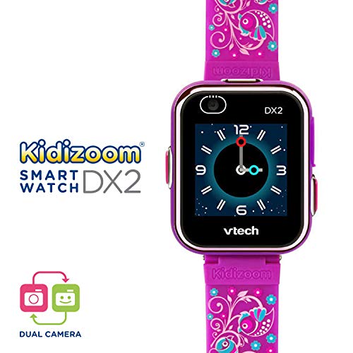 VTech- Kidizoom Smart Watch DX2 para Niños, Color morado (.)