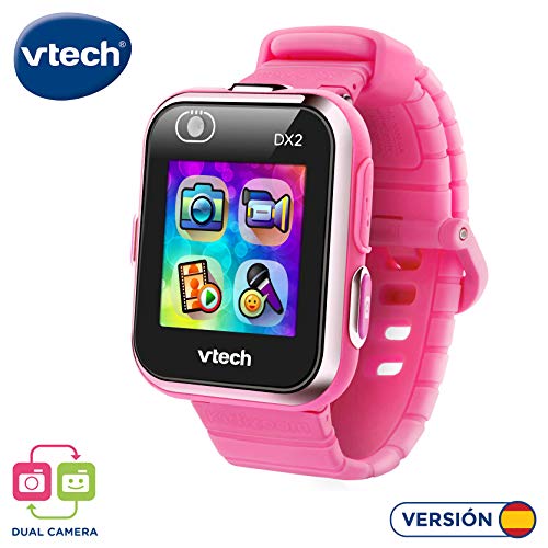 Vtech- Kidizoom Smart Watch DX2 para Niños, Color rosa (193857)