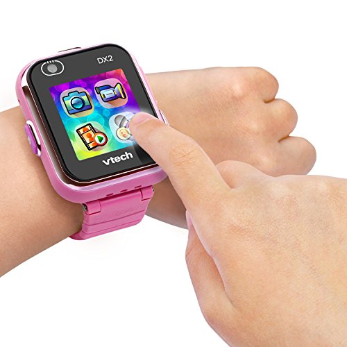 VTech Kidizoom Smart Watch DX2 - Reloj inteligente para niños, color rosa, versión Alemana (80-193854)