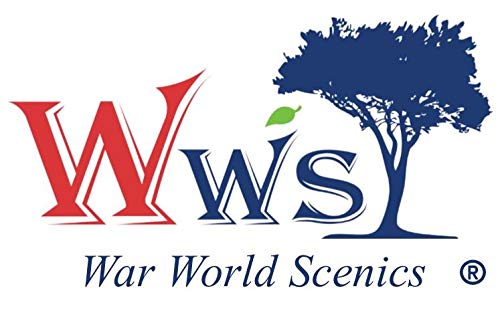War World Gaming - Kit de Materiales Base Cañón Rocoso - Wargaming Miniatura Maqueta Diorama Modelismo Minis Wargames Escenografía Escala
