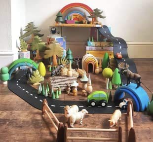 waytoplay Highway flexibel Toy Road Set (24 pcs). The Original, Made in Europe