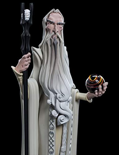 Weta Collectibles- Señor de los Anillos Figura Mini Epics Saruman, Multicolor (Weta Workshop WETA865002615)