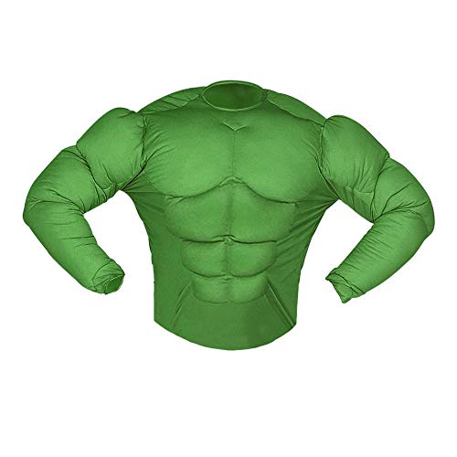 WIDMANN- Disfraz de Camiseta Verde para niños, Color, XL (Desconocido S/12624)
