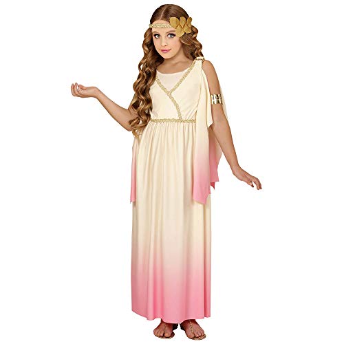 WIDMANN WDM67667 ? Disfraz para niños Diosa griega (140 cm/8 ? 10 años), Rosa, XS