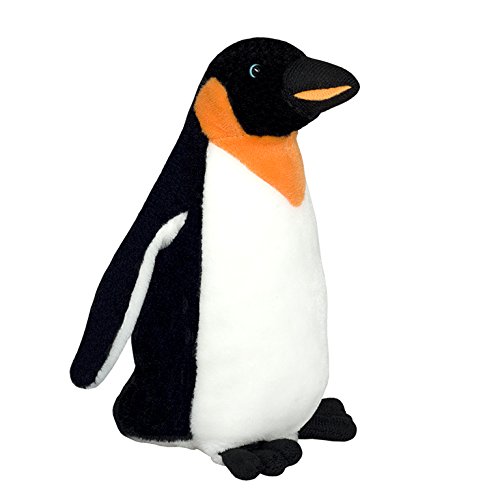 Wild Planet, All About Nature-26cm Pinguino Emperador-Hecho a Mano, Peluche Realistico, Multicolor, 26 cm (K7410)