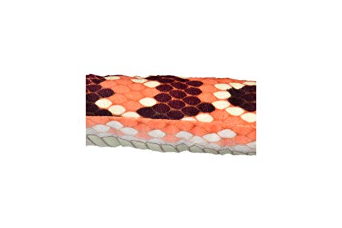 Wild Republic Serpiente Eastern Cotton Mouth, Snakesss Peluche, 137 cm, Multicolor (1 , color/modelo surtido