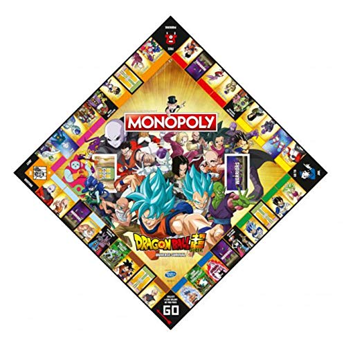 Winning Moves Monopoly: Dragon Ball Z Super Edition (Edizione Italiana)