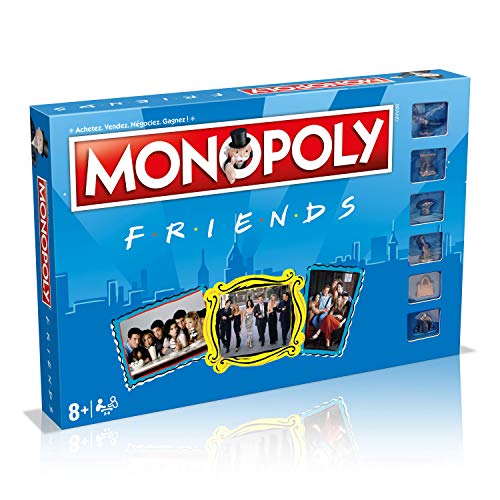 Winning Moves- Monopoly Friends-Versión Francesa, 0433