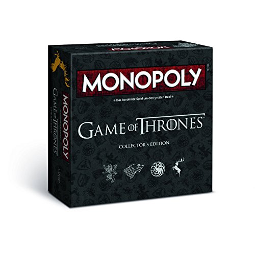 Winning Moves Monopoly Game of Thrones Adultos Simulación económica - Juego de Tablero (Simulación económica, Adultos, 18 año(s), Alemán, Alemán, 60 Pieza(s))