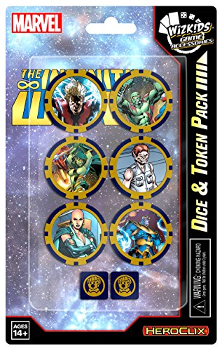 WizKids Avengers Infinity Dice & Token Pack: Marvel HeroClix - English