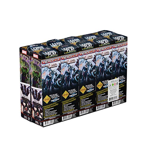 Wizkids Marvel HeroClix: Captain America and The Avengers Booster Brick (10)