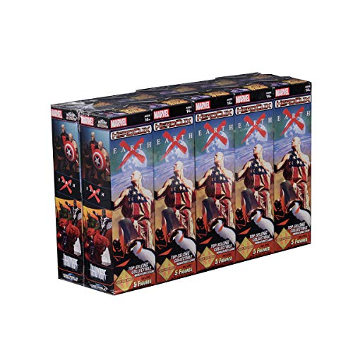 Wizkids Marvel HeroClix: Earth X Booster Brick (10) Miniature Gaming Tabletop