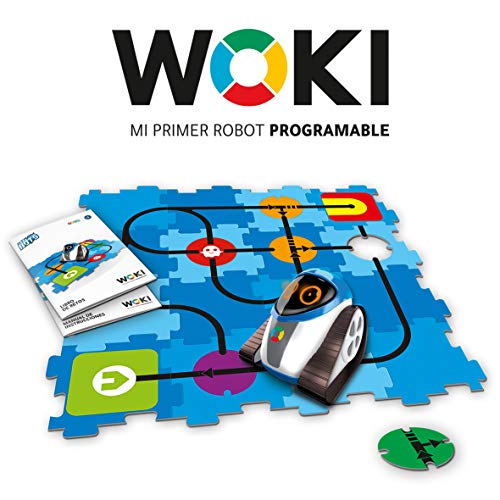Woki – Xtrem Bots, Robot Juguete, Robots Inteligentes, Juguetes para niños, robótica para niños, programación con Colores, Desarrollo Habilidades Stem.
