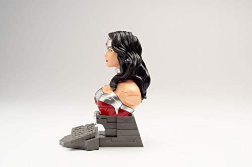 WONDER WOMAN Puzzle Fun 3D 80657220-Justice League Comic Wonderwoman para Crear y Jugar con o como Regalo (Happy Well International Enterprise HWIUDC57220)