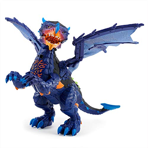 Wowwee- Dragón Mascota Interactiva, Color Azul (3956)