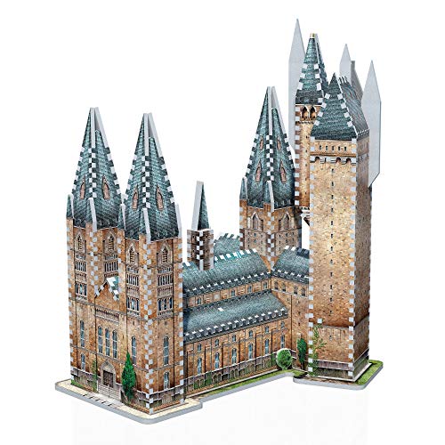 Wrebbit 3D-La Torre de la Astronomía de Hogwarts Puzzle 3D, Multicolor (W3D-2015)