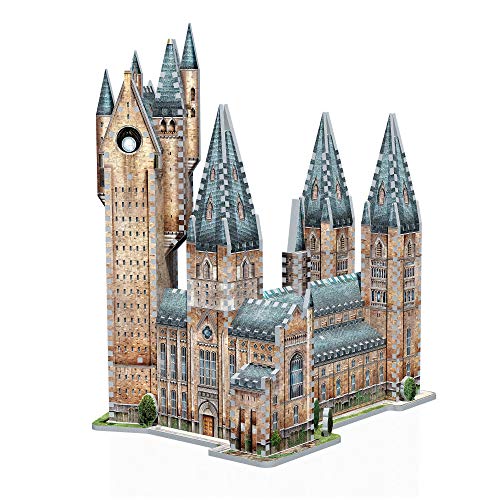 Wrebbit 3D-La Torre de la Astronomía de Hogwarts Puzzle 3D, Multicolor (W3D-2015)