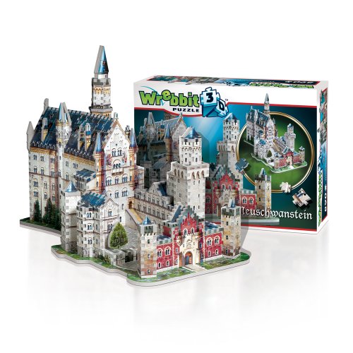 Wrebbit W3D2005 - Puzzle en 3D del Castillo de Neuschwanstein (Alemania)
