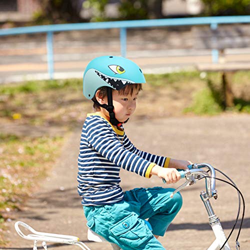YGJT Casco Bicicleta Niños Bici 2 Año 4 Protección de Cabeza de Seguridad de Dibujos Animados para Niños de 3-6 Años Ligero Transpirable para Bicicleta/Patineta/Scooter/Patinaje/Rodillo Blading