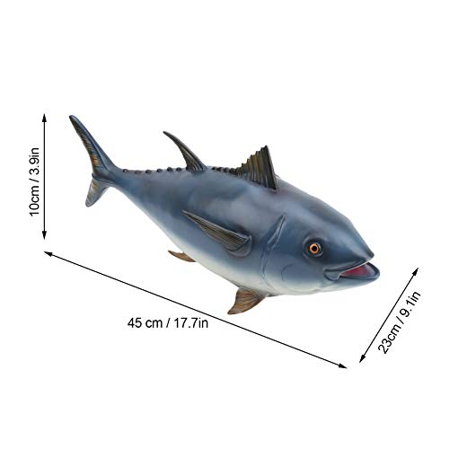 YOUTHINK Modelo de pez Sea Life Animal Suave Gran atún Modelo Juguetes educativos realistas Modelo cognitivo niños Regalo para niños(UN)