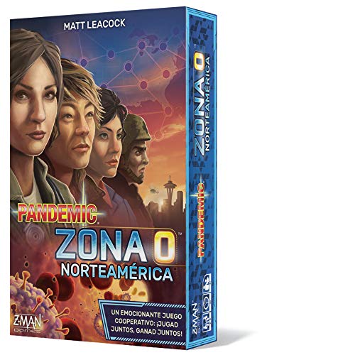 Z-man Games España- Pademic Zona 0 - Norteamérica, Color (ZMG7141ES)