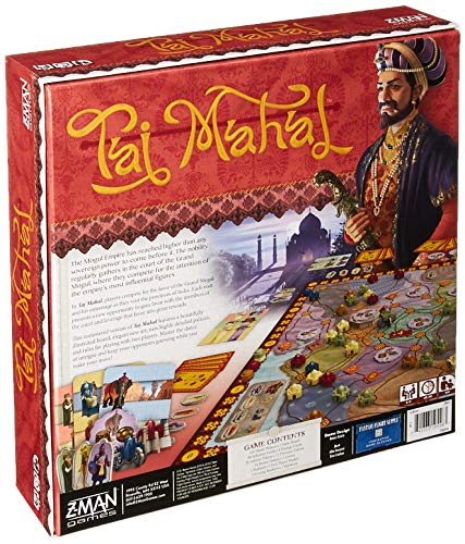 Z-Man Games ZMG010 Taj Mahal, colores variados , color/modelo surtido